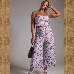 nwt! maeve cherry two-piece